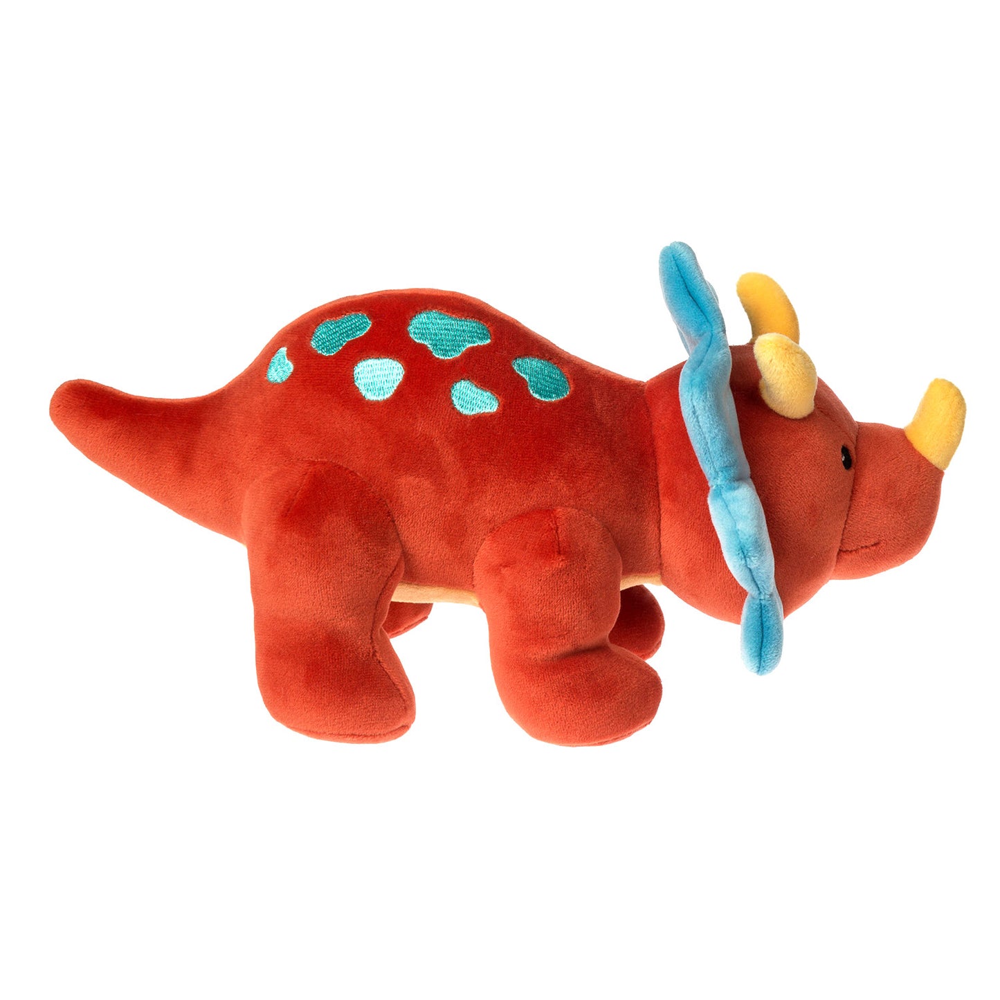 MARY MEYER SMOOTHEEZ TRICERATOPS DINOSAUR PLUSH TOY 25CM