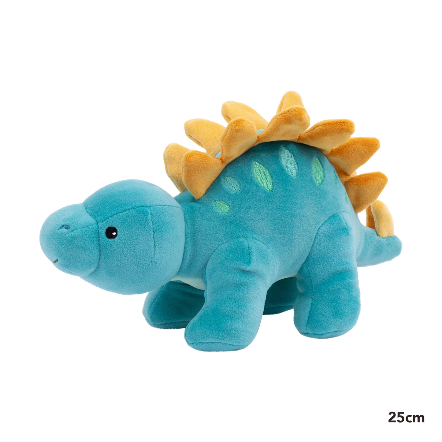 MARY MEYER SMOOTHEEZ STEGOSAURUS DINOSAUR PLUSH TOY 25CM