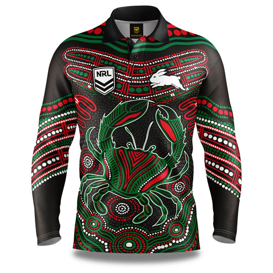 NRL KARUMBA FISHING SHIRT - SOUTH SYDNEY RABBITOHS