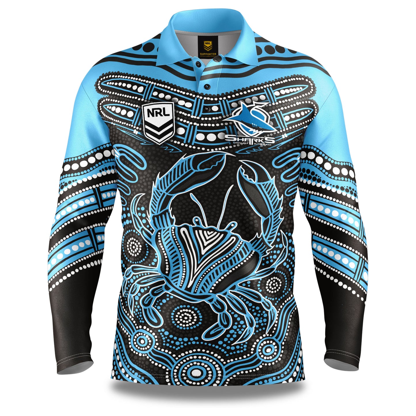 NRL KARUMBA FISHING SHIRT - CRONULLA SUTHERLAND SHARKS