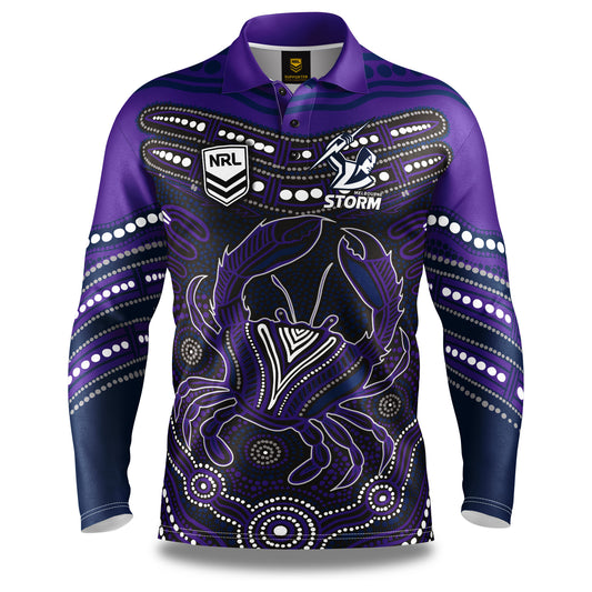 NRL KARUMBA FISHING SHIRT - MELBOURNE STORM