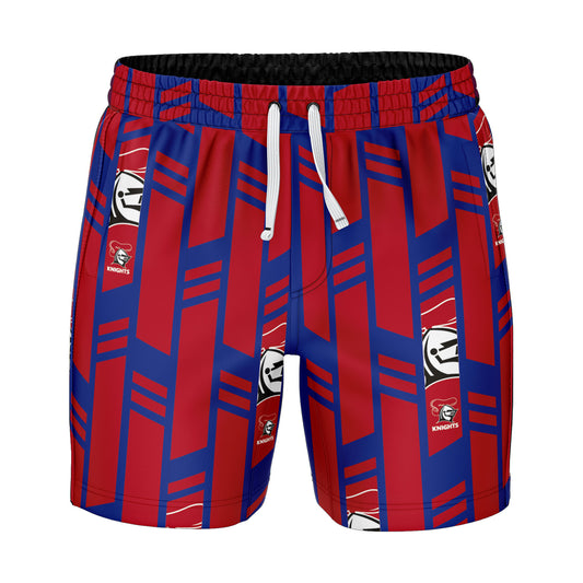 NRL RIVIERA VOLLEY SWIM SHORTS - NEWCASTLE KNIGHTS