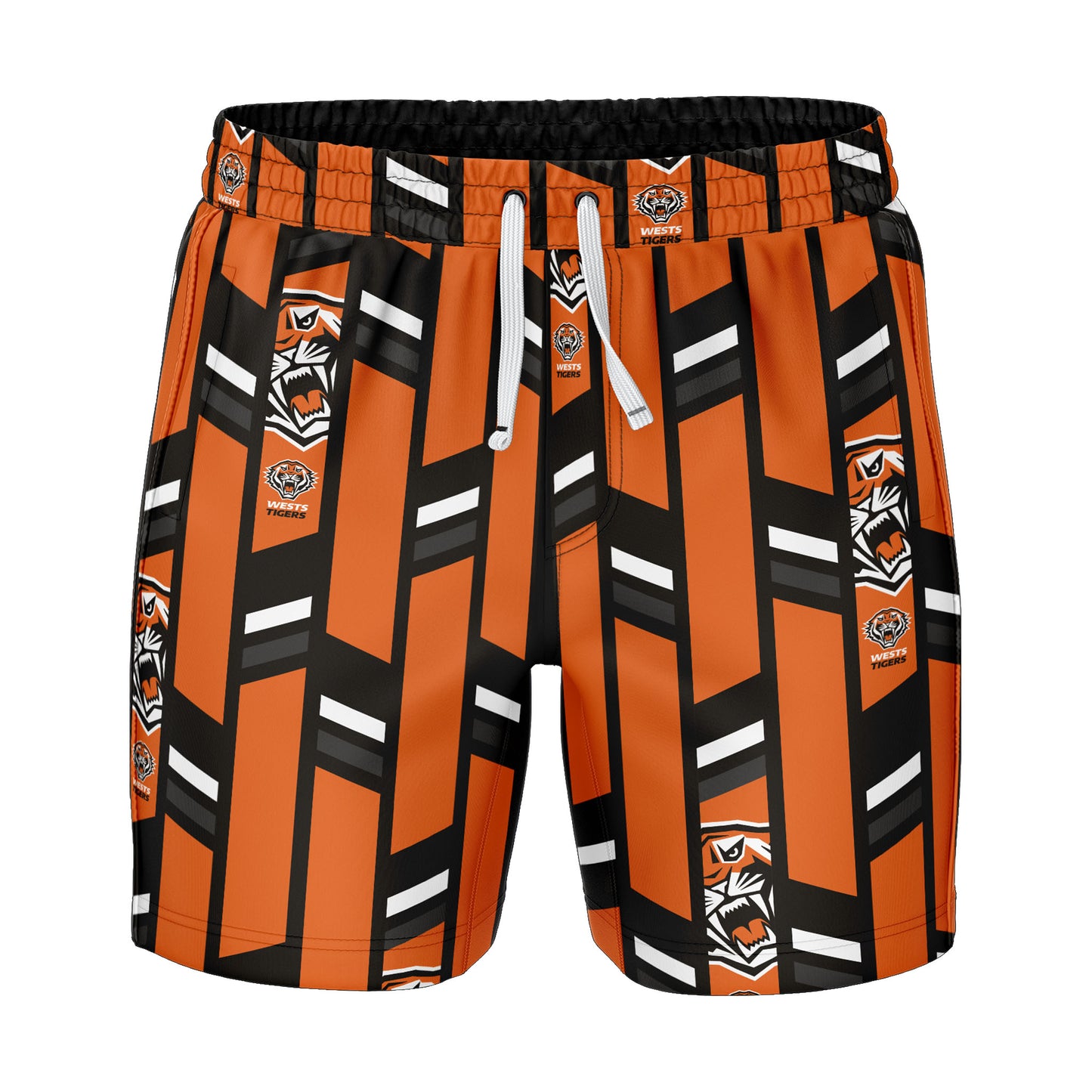 NRL RIVIERA VOLLEY SWIM SHORTS - WESTS TIGERS