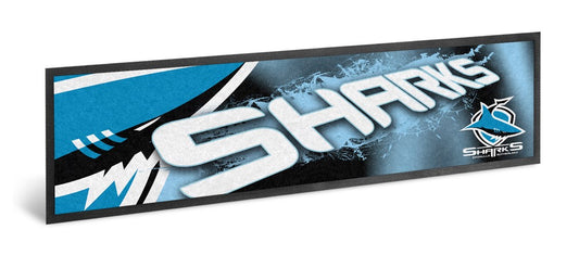 NRL CRONULLA SUTHERLAND SHARKS BAR RUNNER