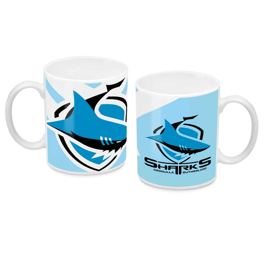 NRL CRONULLA SUTHERLAND SHARKS CERAMIC COFFEE MUG