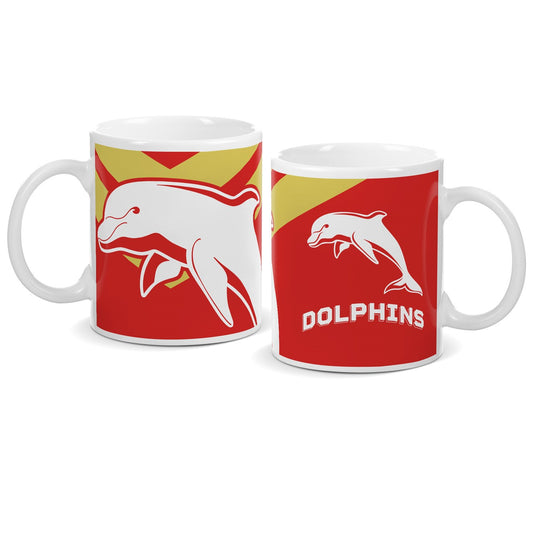 NRL REDCLIFFE DOLPHINS CERAMIC COFFEE MUG