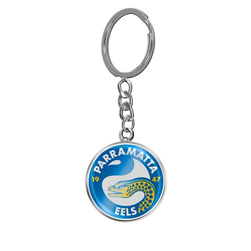 NRL PARRAMATTA EELS ENAMEL KEYRING