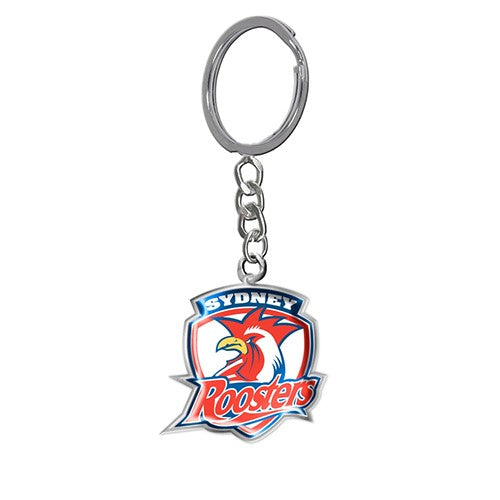 NRL SYDNEY ROOSTERS ENAMEL KEYRING