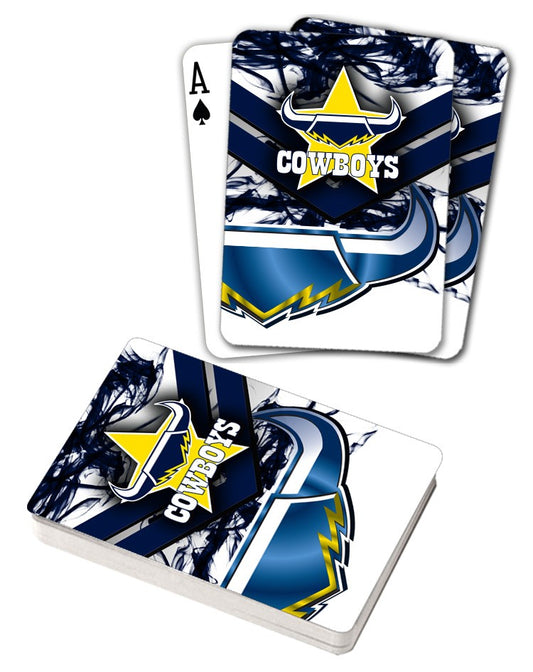 NRL NORTH QUEENSLAND COWBOYS PLAYING CARDS