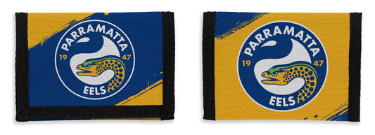 NRL PARRAMATTA EELS KIDS VELCRO WALLET