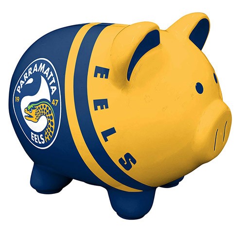 NRL PARRAMATTA EELS PIGGY BANK