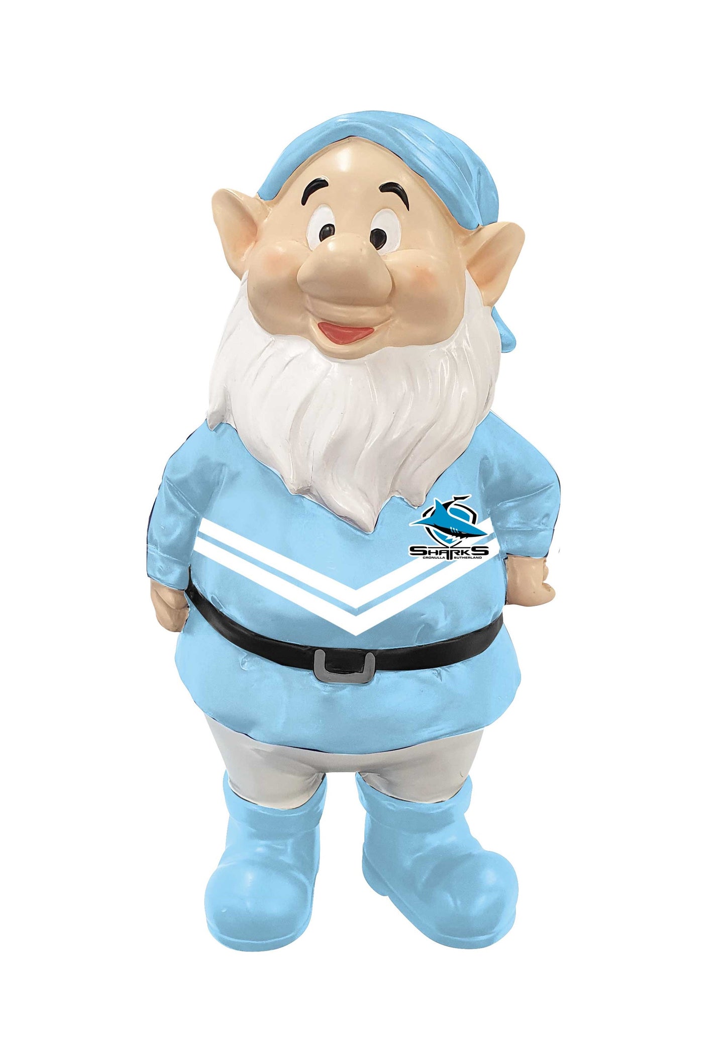 NRL CRONULLA SUTHERLAND SHARKS MINI GARDEN GNOME