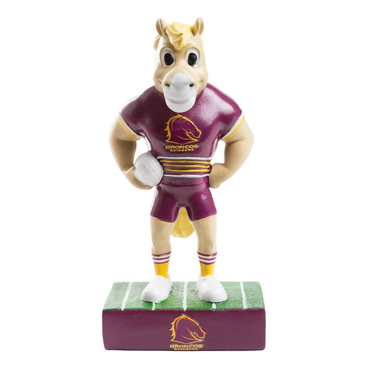 NRL 3D MASCOT 18CM STATUE - BRISBANE BRONCOS