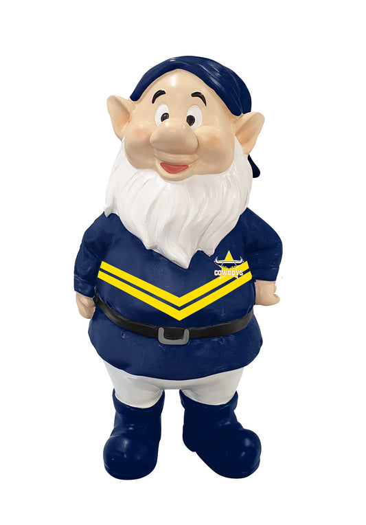 NRL NORTH QUEENSLAND COWBOYS MINI GARDEN GNOME