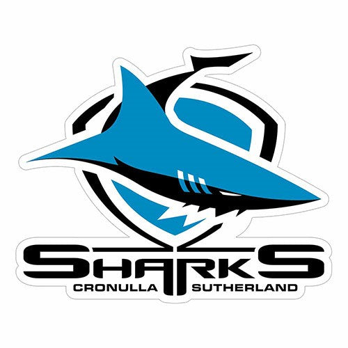 NRL CRONULLA SUTHERLAND SHARKS LOGO STICKER