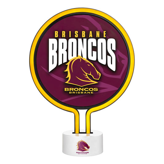 NRL NEON LIGHT - BRISBANE BRONCOS