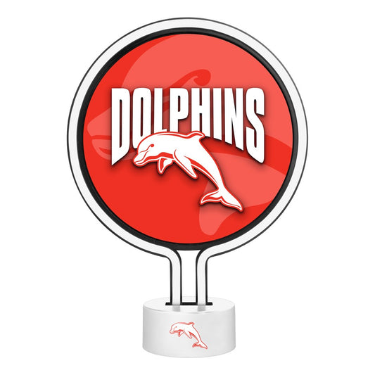 NRL NEON LIGHT - REDCLIFFE DOLPHINS