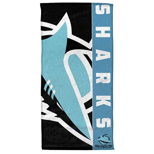 NRL BEACH TOWEL - CRONULLA SUTHERLAND SHARKS