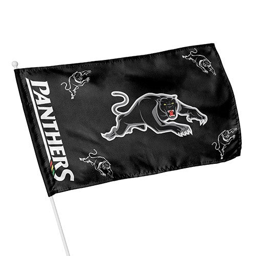 NRL KIDS SUPPORTER FLAG - PENRITH PANTHERS