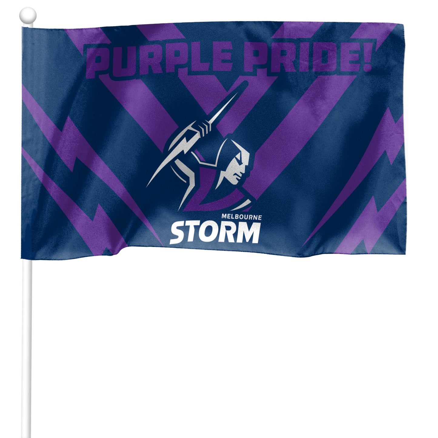 NRL KIDS SUPPORTER FLAG - MELBOURNE STORM