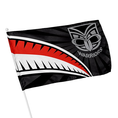 NRL KIDS SUPPORTER FLAG - NEW ZEALAND WARRIORS