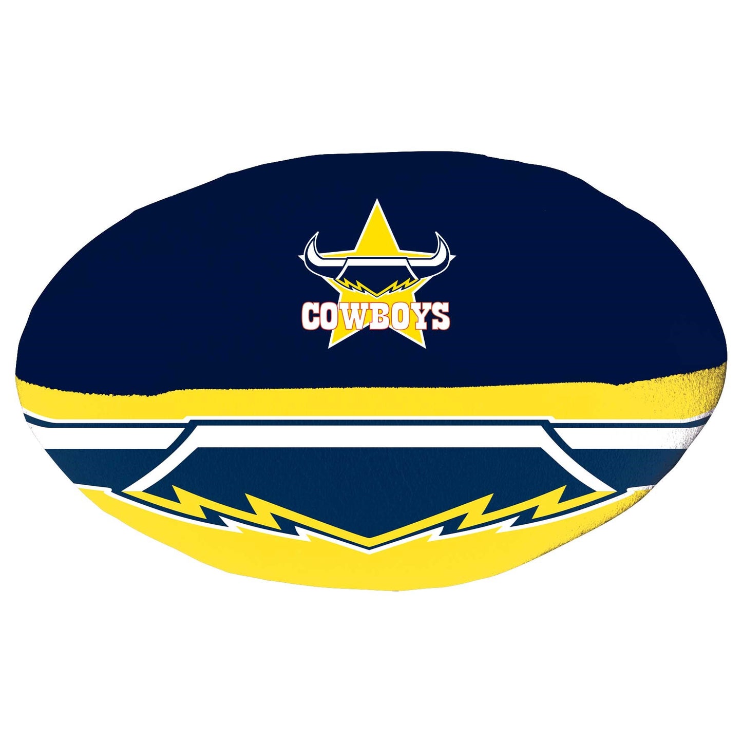 NRL NORTH QUEENSLAND COWBOYS PLUSH BALL