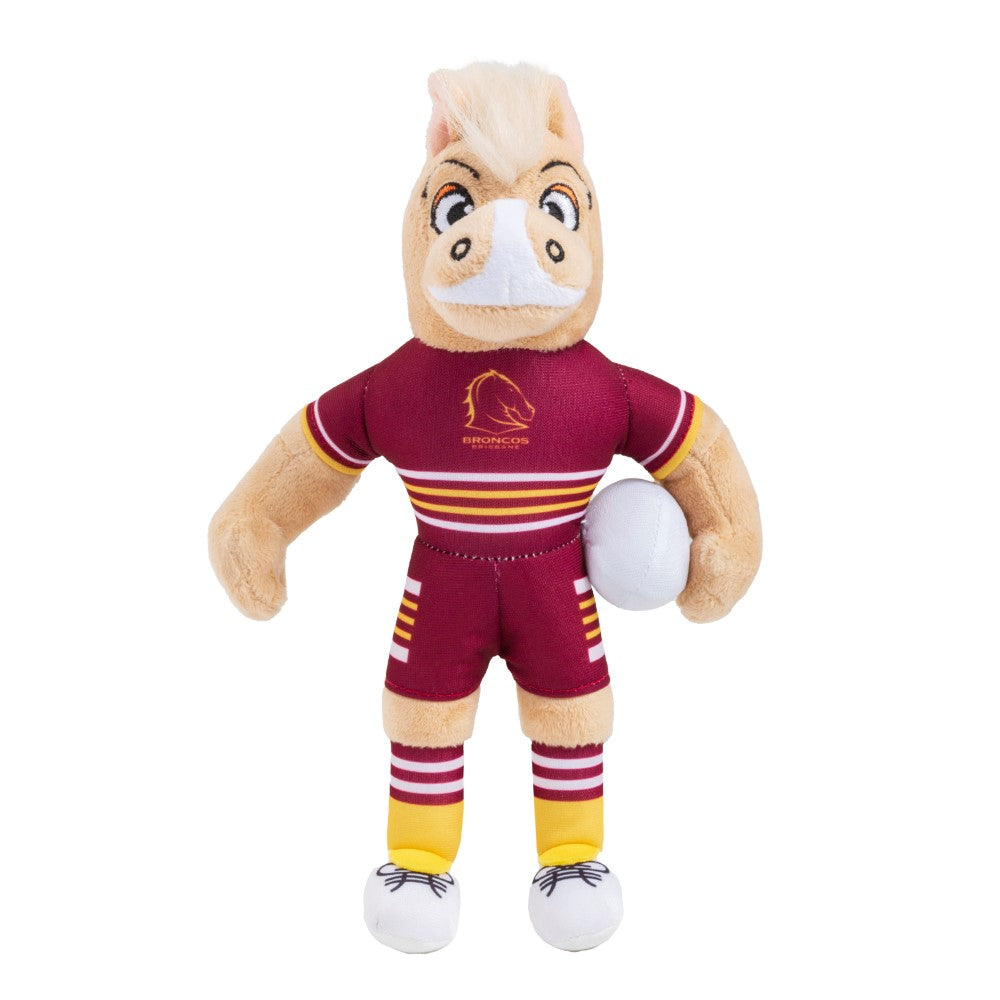 NRL MASCOT PLUSH - BRISBANE BRONCOS - BUCK