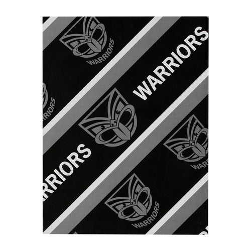 NRL NEW ZEALAND WARRIORS GIFT WRAPPING PAPER