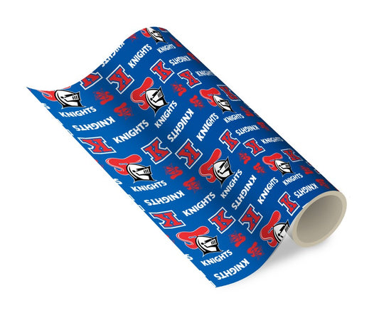 NRL NEWCASTLE KNIGHTS GIFT WRAPPING PAPER