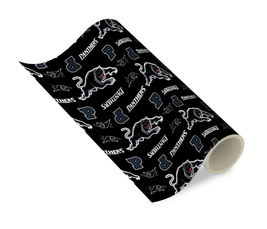 NRL PENRITH PANTHERS GIFT WRAPPING PAPER