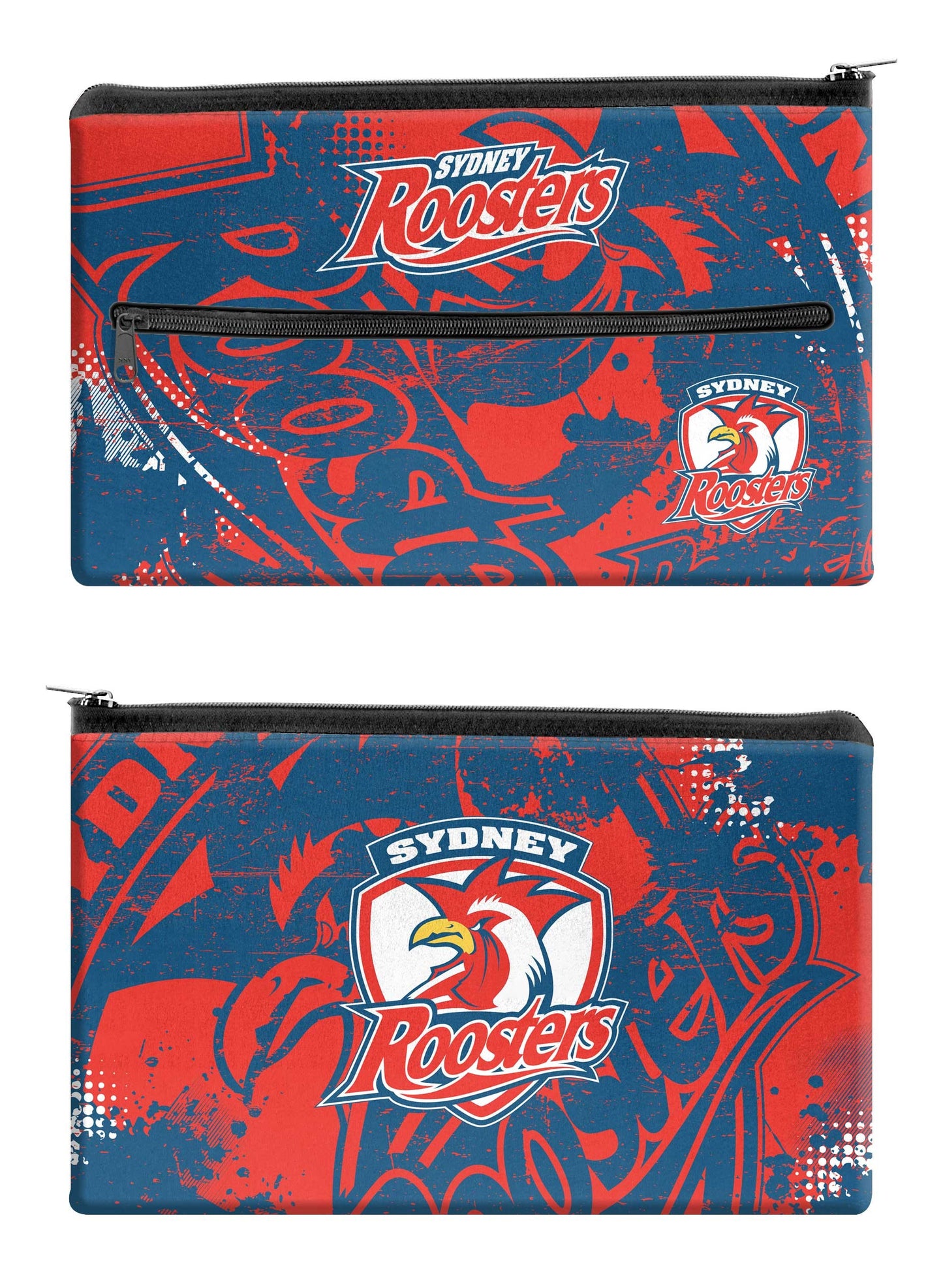 NRL SYDNEY ROOSTERS NEOPRENE KIDS PENCIL CASE