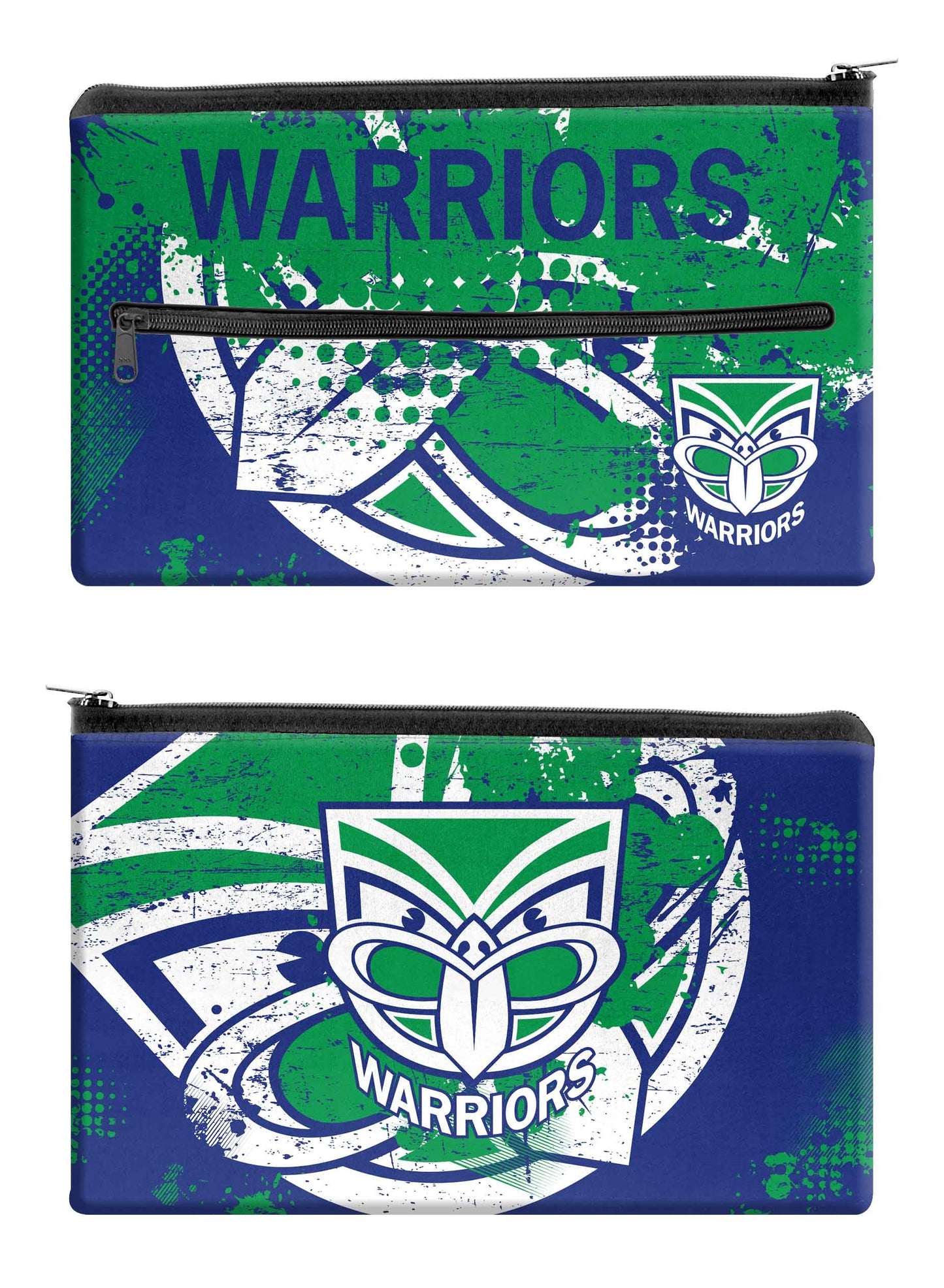 NRL NEW ZEALAND WARRIORS NEOPRENE KIDS PENCIL CASE