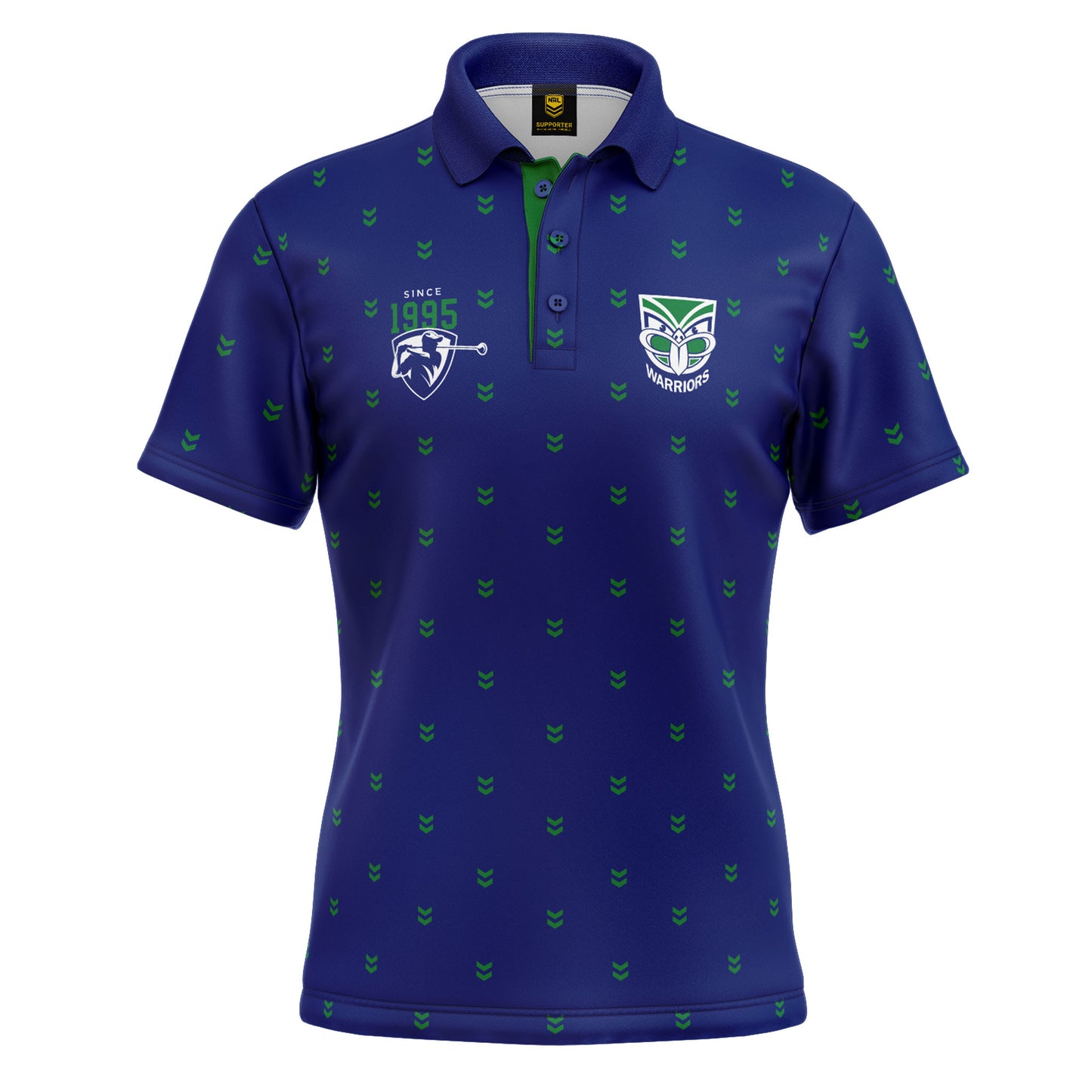 NRL MULLIGAN GOLF POLO SHIRT - NEW ZEALAND WARRIORS