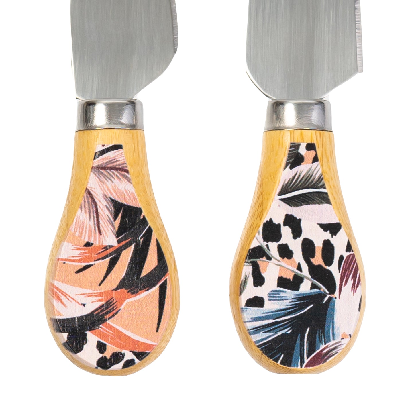 SPLOSH LEOPARD CHEESE KNIFE SET