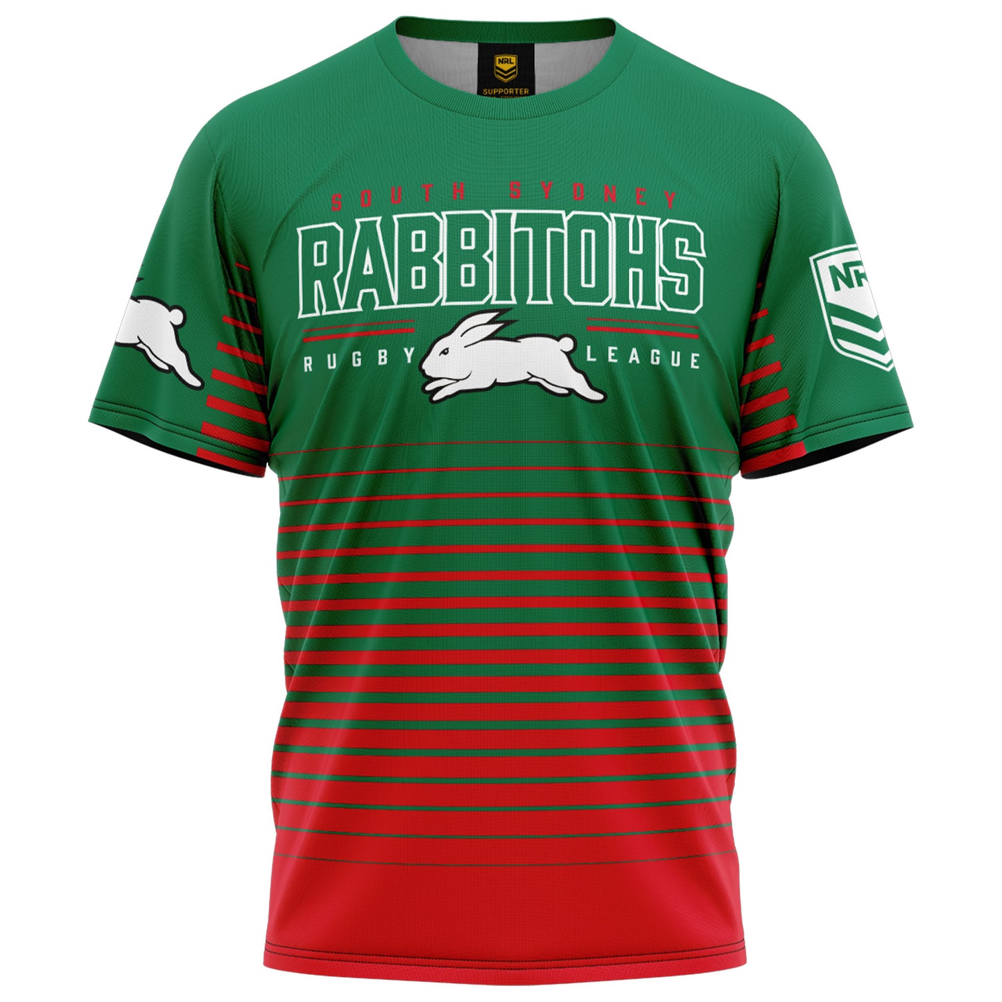 NRL KIDS GAME TIME TEE - SOUTH SYDNEY RABBITOHS