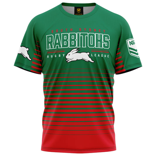 NRL KIDS GAME TIME TEE - SOUTH SYDNEY RABBITOHS