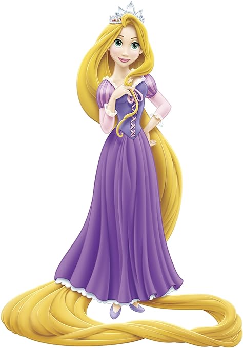 ROOMMATES DISNEY PRINCESS RAPUNZEL GIANT REMOVABLE WALL STICKERS - 19 STICKERS