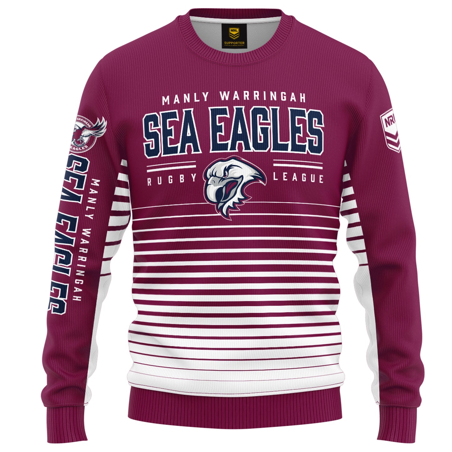 NRL KIDS GAME TIME PULLOVER - MANLY SEA EAGLES