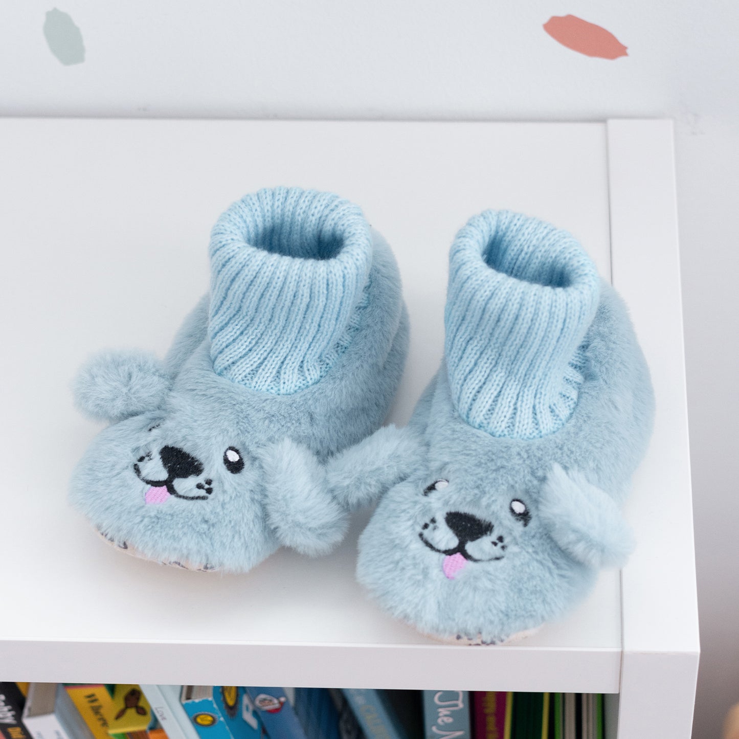 SPLOSH SNUGGUPS BABY ANIMAL SLIPPERS - DOG