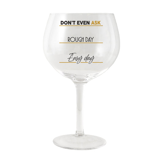 SIP CELEBRATION ROUGH DAY BALLOON GLASS