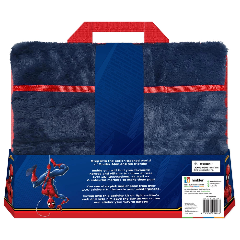 HINKLER KALEIDOSCOPE COLOURING & ACTIVITY SPIDERMAN LAP DESK