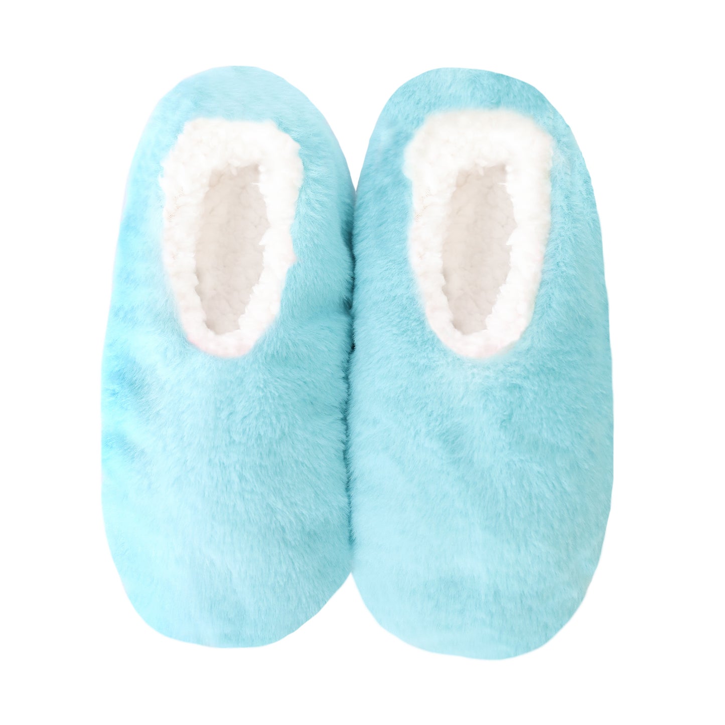 SPLOSH SNUGGUPS WOMEN'S BRIGHTS SLIPPERS - AQUA