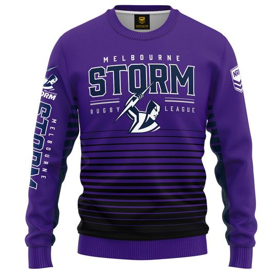 NRL KIDS GAME TIME PULLOVER - MELBOURNE STORM