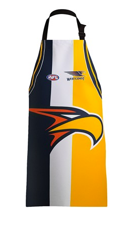 AFL BBQ APRON - WEST COAST EAGLES