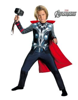 MARVEL AVENGERS ASSEMBLE THOR CHILD COSTUME