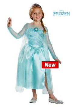 DISNEY FROZEN ELSA CHILD COSTUME - SIZE 4-6