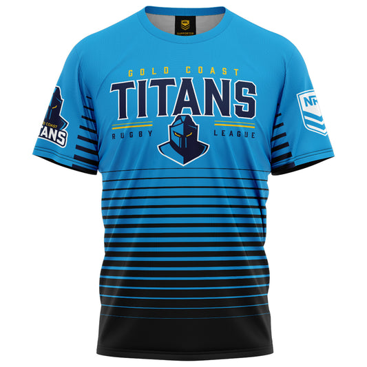 NRL KIDS GAME TIME TEE - GOLD COAST TITANS