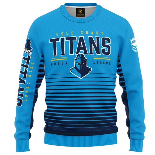 NRL KIDS GAME TIME PULLOVER - GOLD COAST TITANS