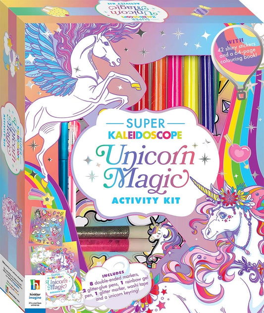 HINKLER SUPER KALEIDOSCOPE UNICORN MAGIC ACTIVITY KIT