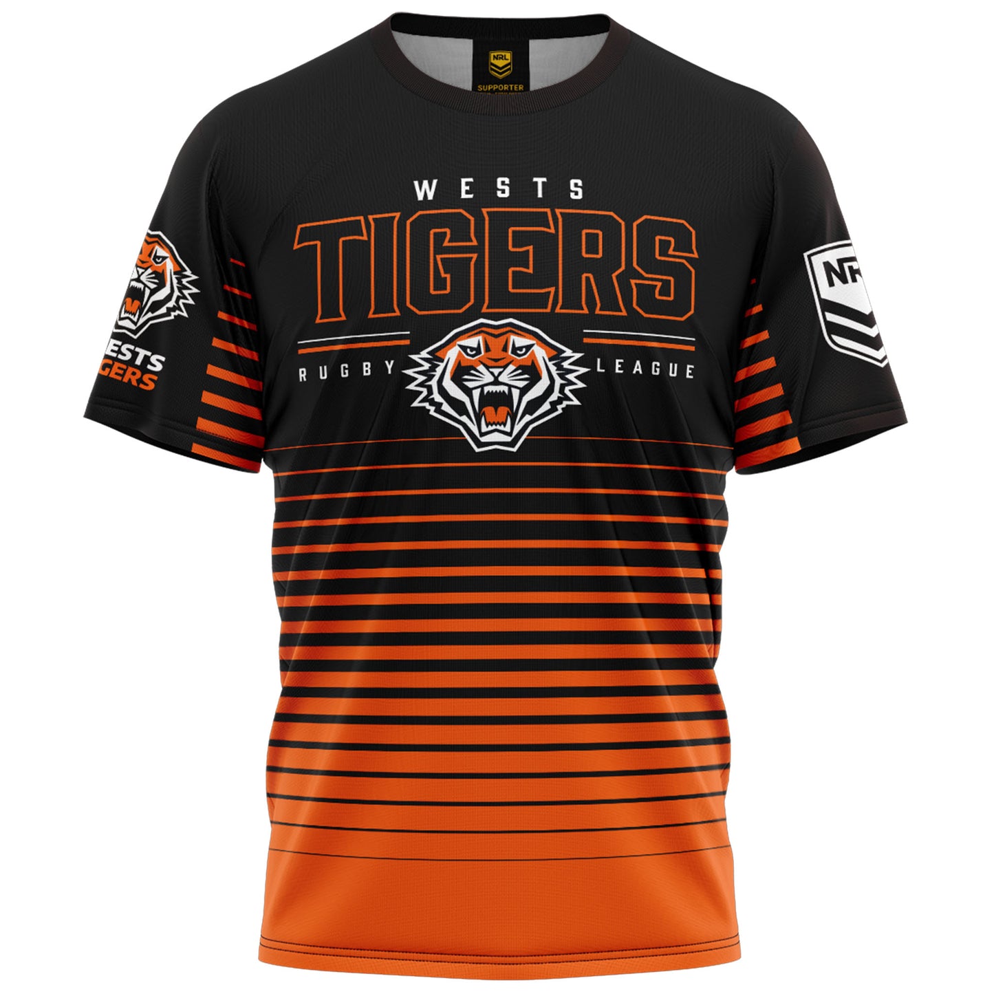 NRL KIDS GAME TIME TEE - WESTS TIGERS